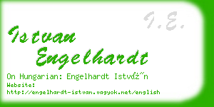 istvan engelhardt business card